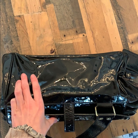 Mulberry Bags Vintage Mulberry Patent Leather Black Bag Poshmark